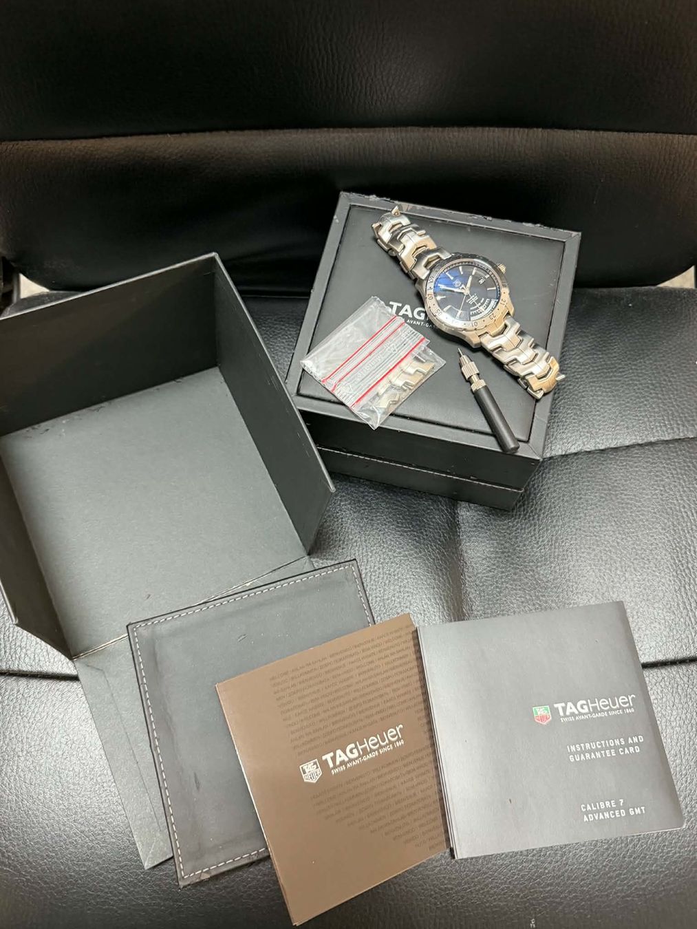 Tag Heuer Montres: Tag Heuer Link Advanced GMT Caliber 7 – D'occasion à Biel par sml_2vfx 6