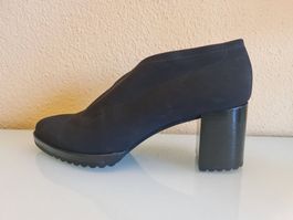Schwarze Stiefeletten, Herbstschuhe, Grösse 40