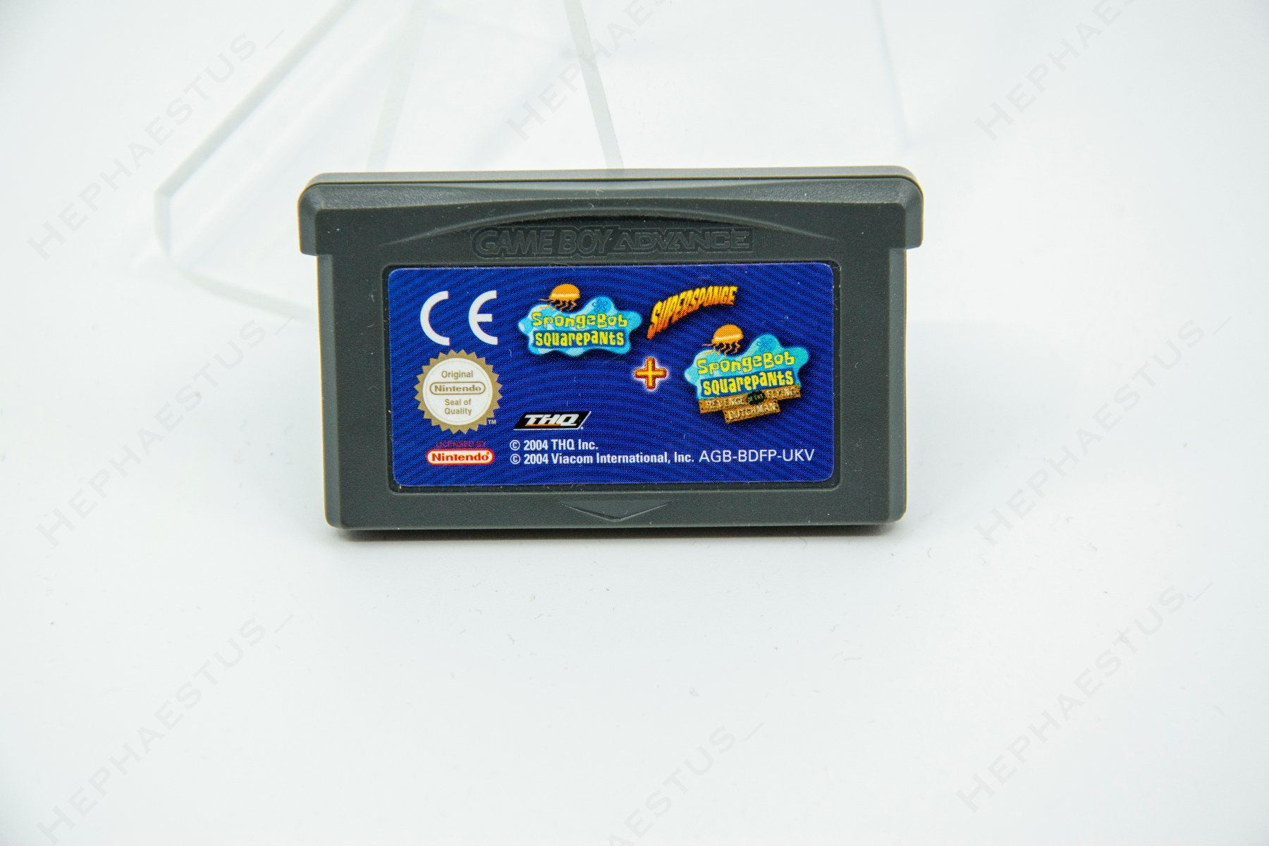 Giochi: 2 Games in 1 Double Pack: SpongeBob SquarePants GBA – Usato da Effretikon venduto da Hephaestus_
