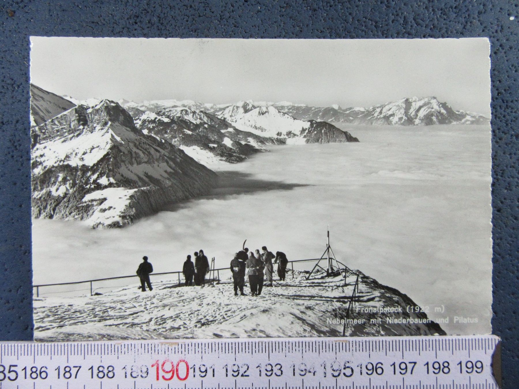 Cartoline postali: FRONALPSTOCK 1960 BELEBT SCHNEE – Usato da Ettingen venduto da Hausi4711