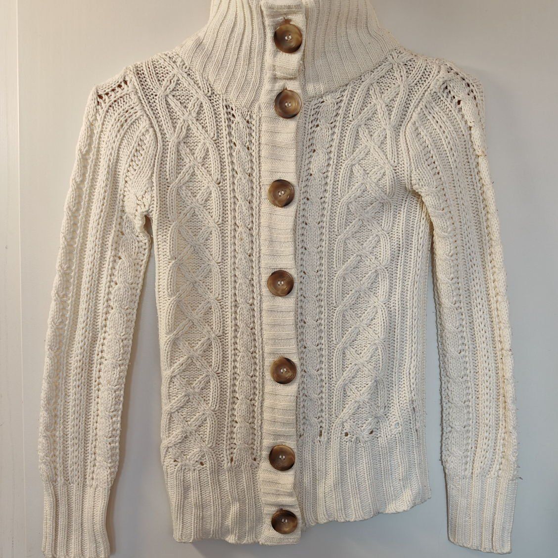 Maglioni & Felpe: Cardigan en maille blanche – Usato da Bex venduto da sni_q7lh