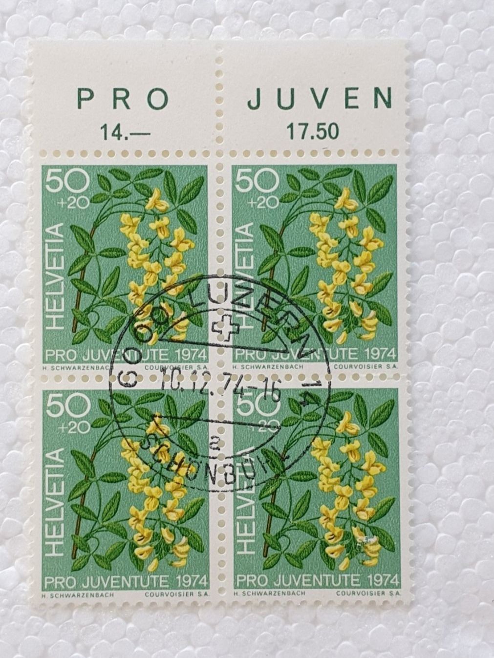 Alle Briefmarken: (941) «Giftpflanzen des Waldes» – Gebraucht aus Schwarzhäusern von Inot3 3