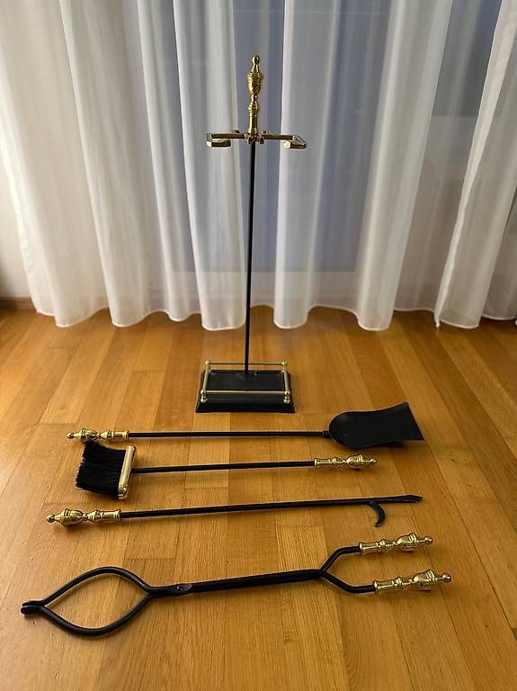 Camini: Kaminbesteck aus Messing – Usato da Schlieren venduto da tij_56lw 1