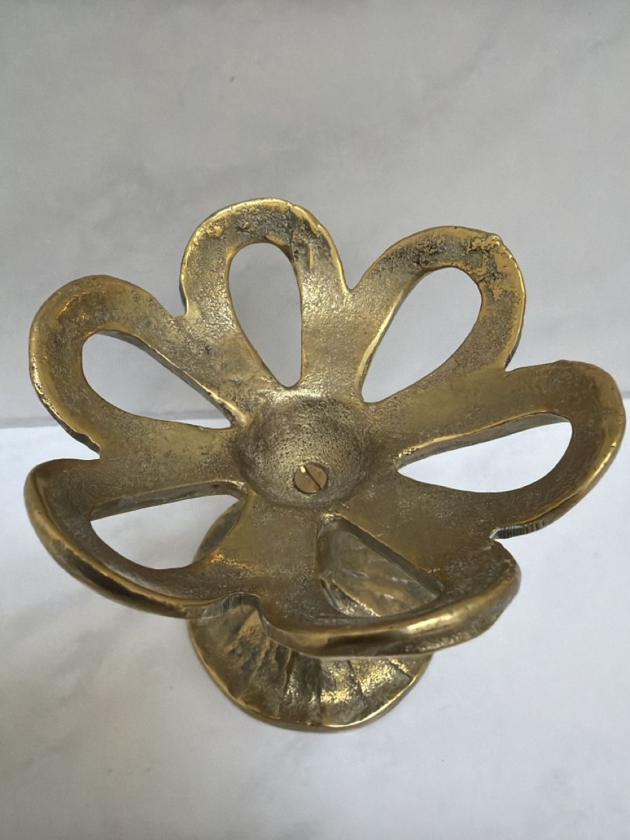 Portacandele: Kerzenständer in Form einer Blume, Vintage. – Usato da Biberist venduto da Momo33 1