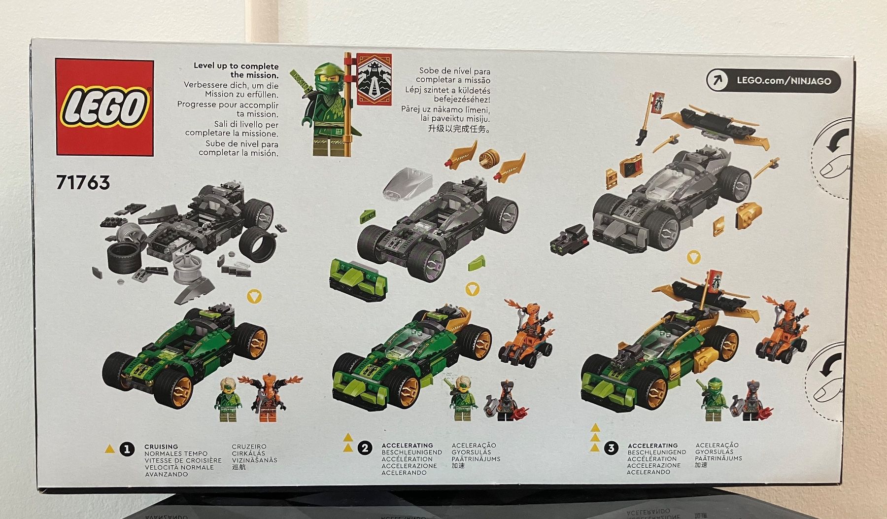 Lego Baukästen: LEGO 71763 Lloyd's Race Car EVO – Neu und originalverpackt aus CHENE-BOUGERIES von homeswisshome 1