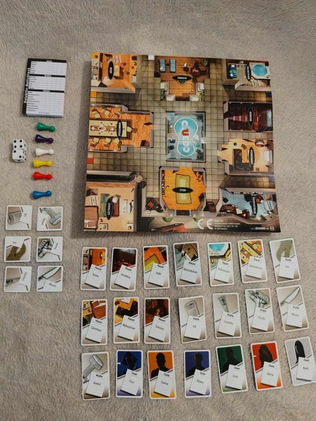 Hasbro Giochi: Spiel Cluedo – Usato da Strengelbach venduto da Phorensic_30 2