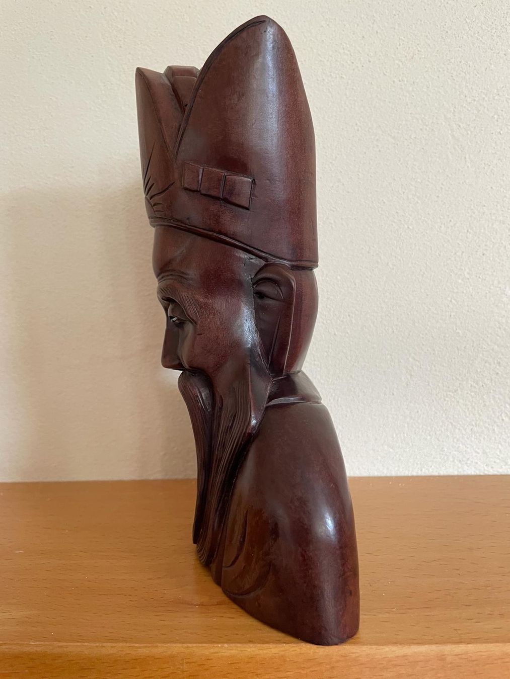 Sculture & Statue: Geschnitzte Holzbüste aus Asien – Usato da Schwerzenbach venduto da Tamama 5