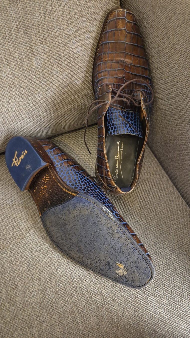 Herrenschuhe: Floris Van Bommel Schlangenlederoptik Herren Grösse 46 – Gebraucht aus Allschwil von and_gj8z 2