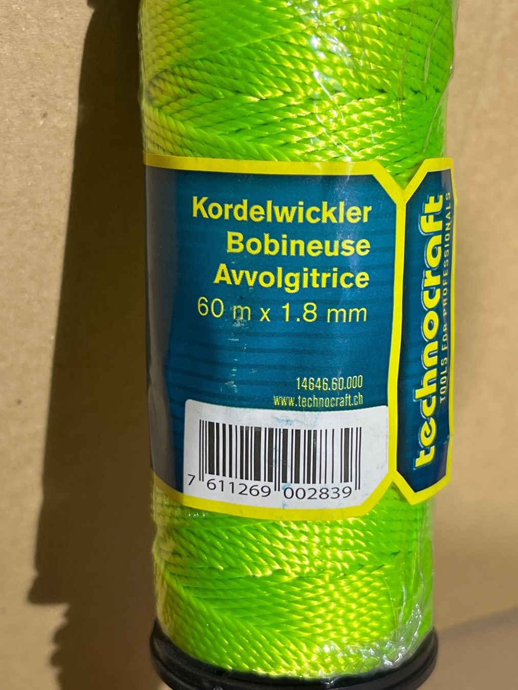 Technocraft Tutti gli attrezzi: Technocraft Kordelwickler 60m x 1.8mm – Nuovo e nell'imballaggio originale da Tann venduto da Mad_less 1