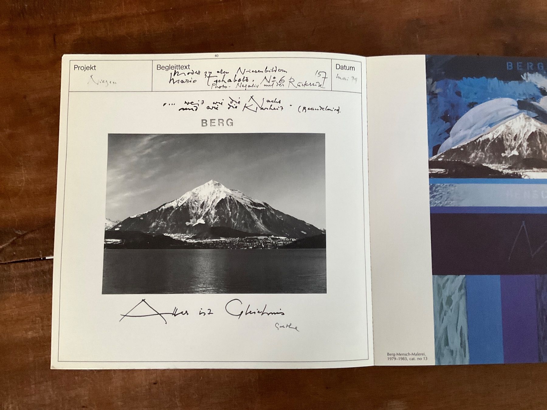 Bücher: Catalogue exposition Gottfried Tritten, 1986 – Gebraucht aus Avenches von Lactobacille 8