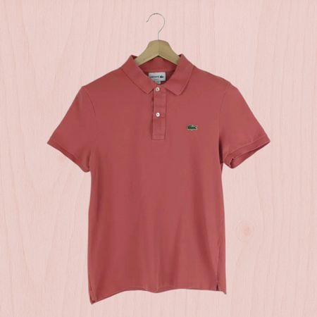 Lacoste Poloshirt Slim Fit Rosa Grösse FR 4 / US M