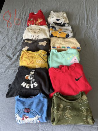 Kinder Pullover Set Grösse 86 diverse Marken