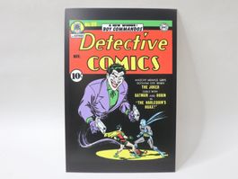 AK Batman Robin Joker , comic cover Postkarte