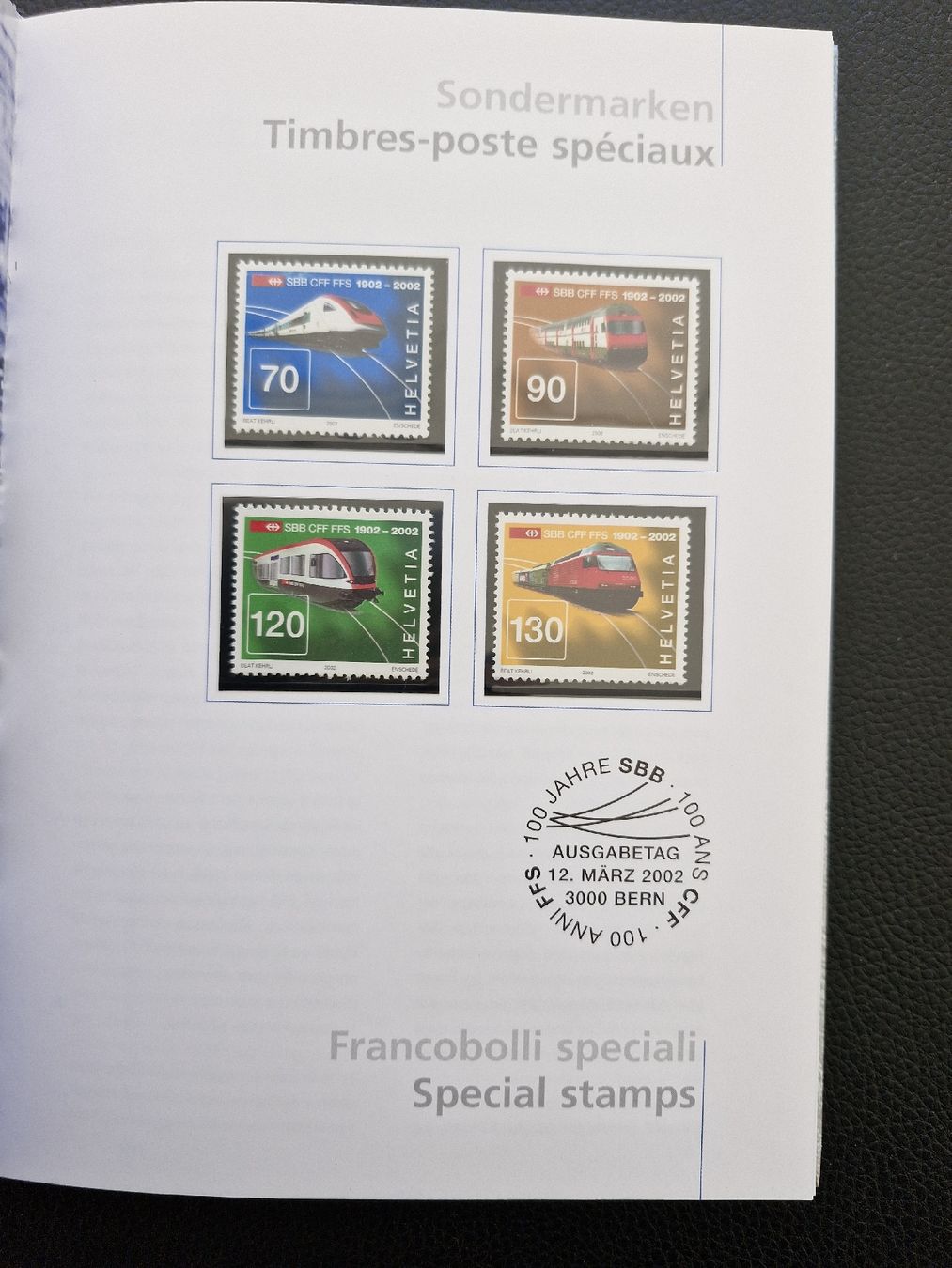Tutti i francobolli: Schweizer Briefmarken-Buch 2002  postfrisch, Top Zustand! – Nuovo (secondo la descrizione) da Frauenfeld venduto da Kasico 3