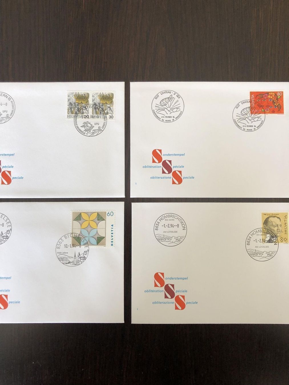 Tutti i francobolli: diverse Sonderstempel – Usato da Horw venduto da Luki49