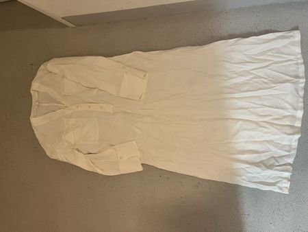 Winterweisses Kleid von H&M, Grösse M