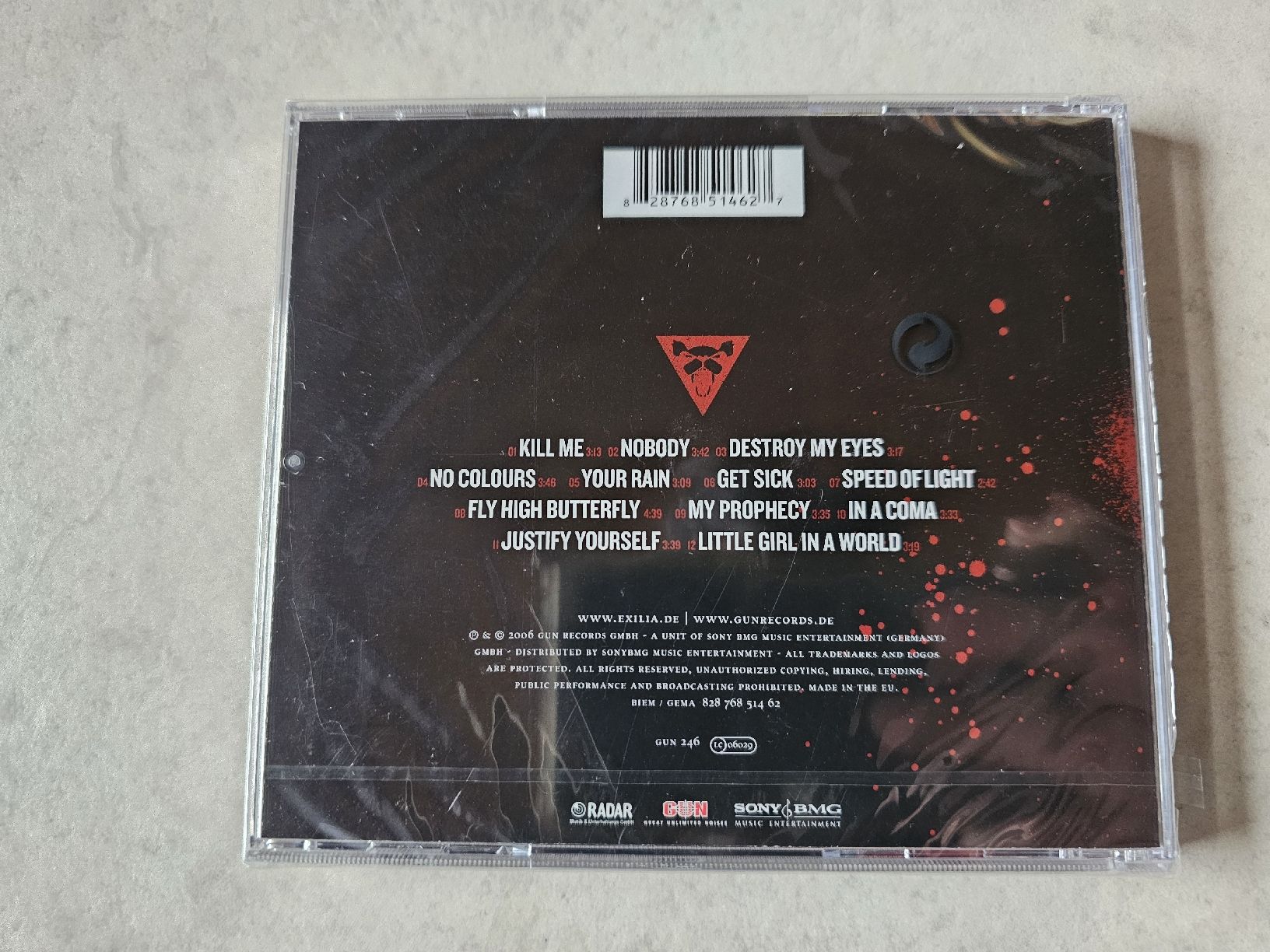 CD: Exilia  -  Nobody Excluded  /  Fabrikneu – Nuovo e nell'imballaggio originale da Schneisingen venduto da backstore24 1