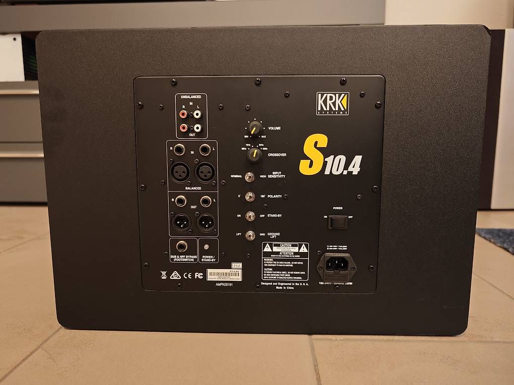 Casse acustiche: Krk S10.4 Studio Subwoofer  – Usato da Staufen venduto da mic_2gl9 1
