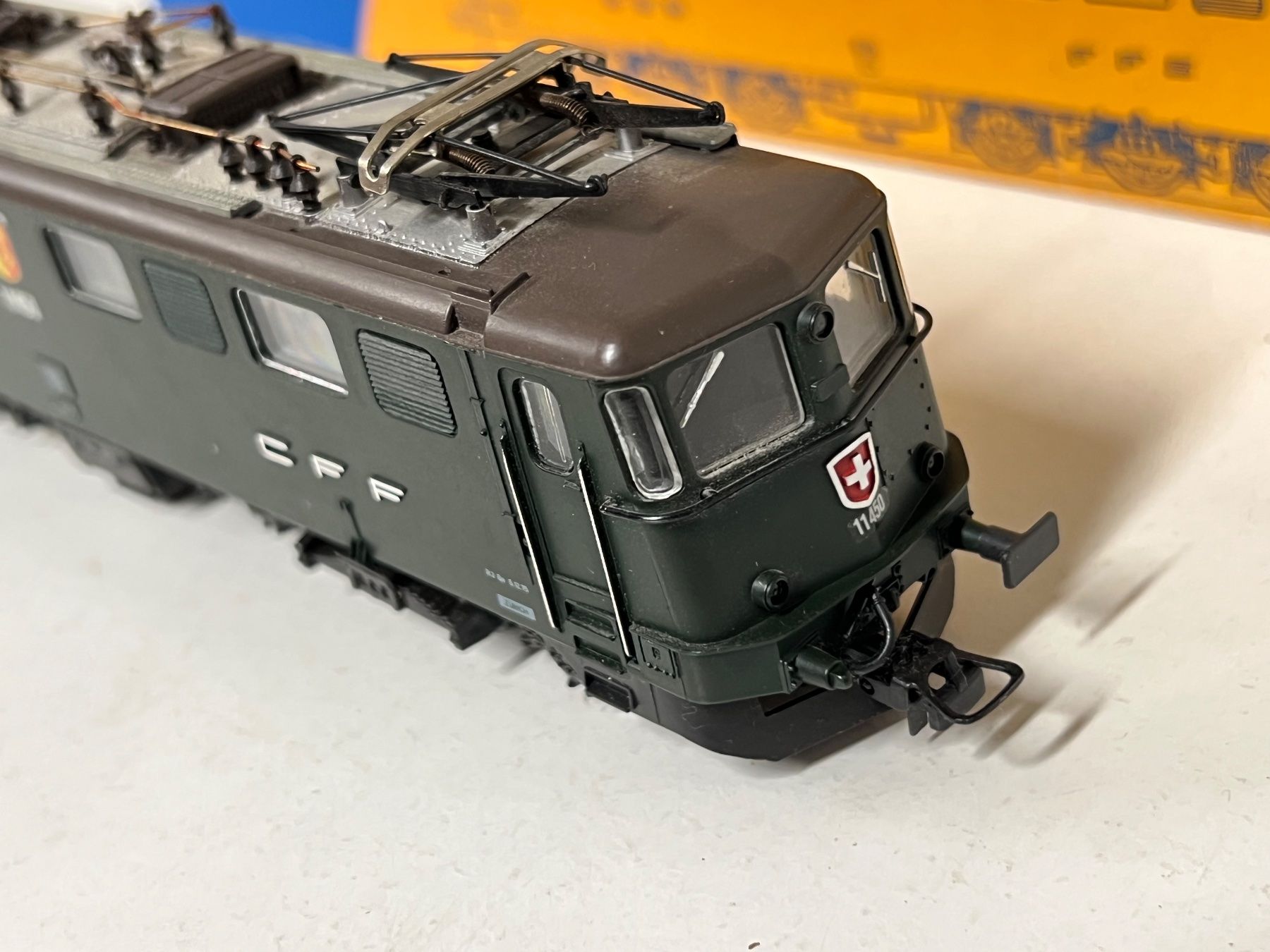 Roco Modellini di ferrovie: ROCO 4195  Ae 6/6 H0 DC SBB Analog – Usato da Geroldswil venduto da TopTrain54 5