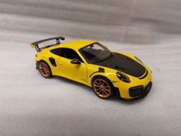 Porsche 911 GT2 RS - Yellow - collectible model