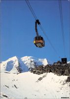 Pontresina GR // 1985 Seilbahn Diavolezza // Winter