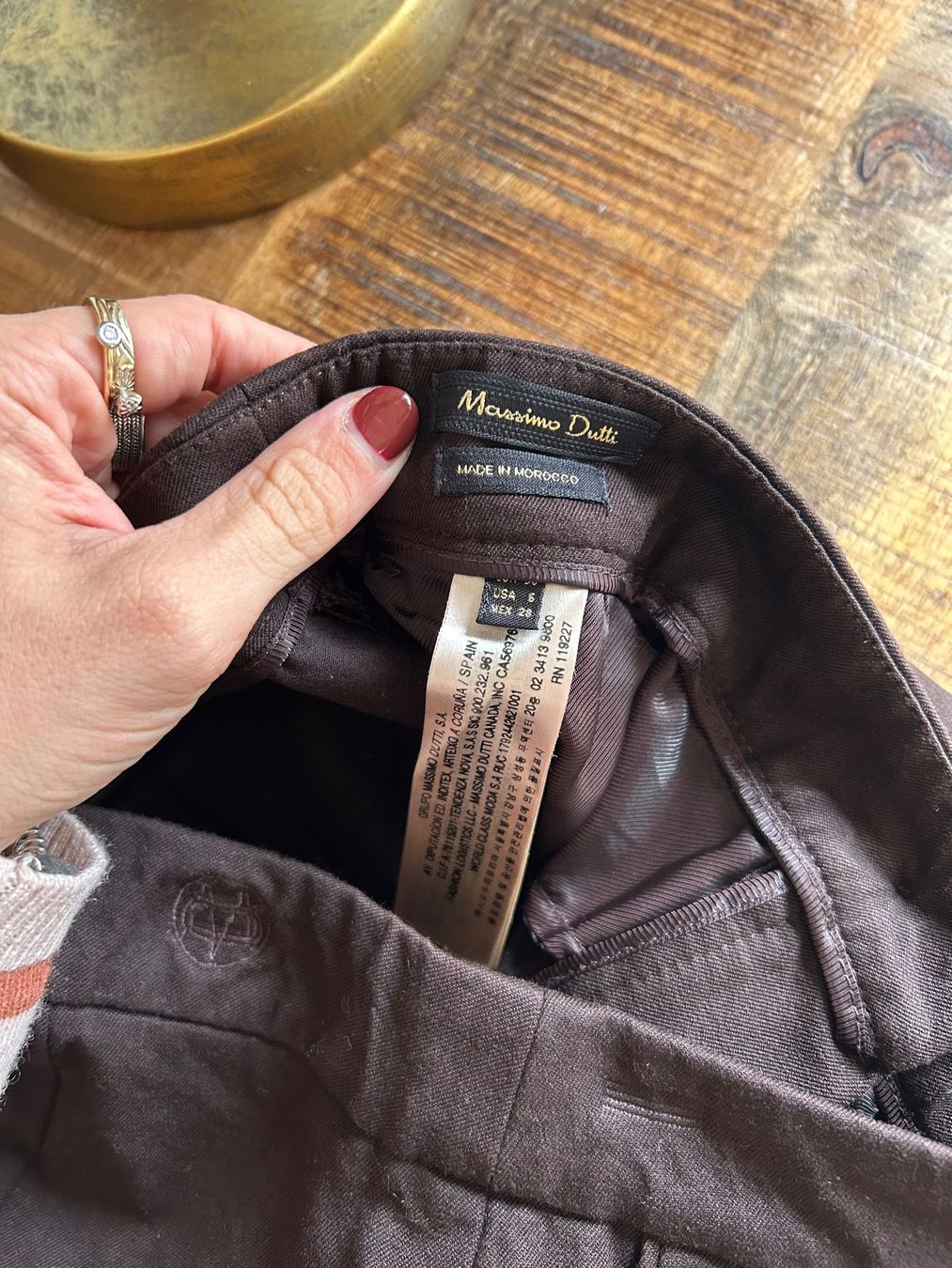 Massimo Dutti Pantaloni: Massimo Dutti Hose - Gr. 38 – Usato da Illnau venduto da Monkky 4
