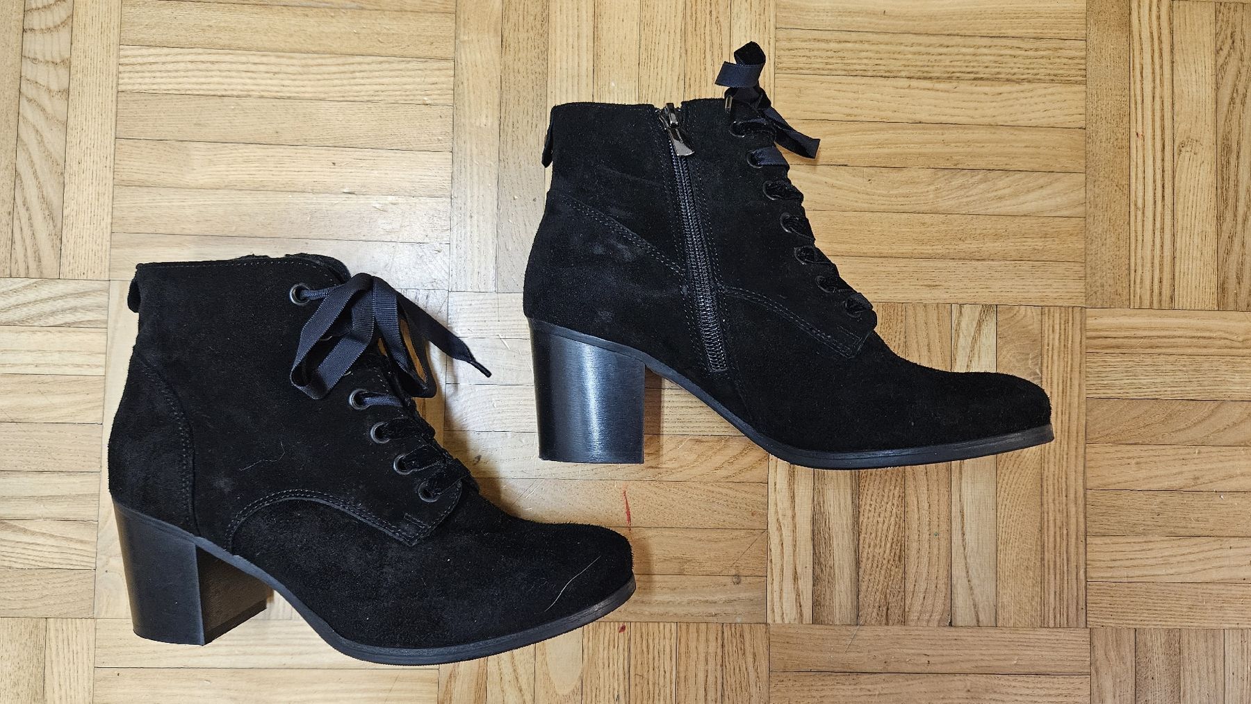 Roberto Santi Damenschuhe: Roberto Santi High Stiefeletten – Neu (gemäss Beschreibung) aus Sax von Kieselstei