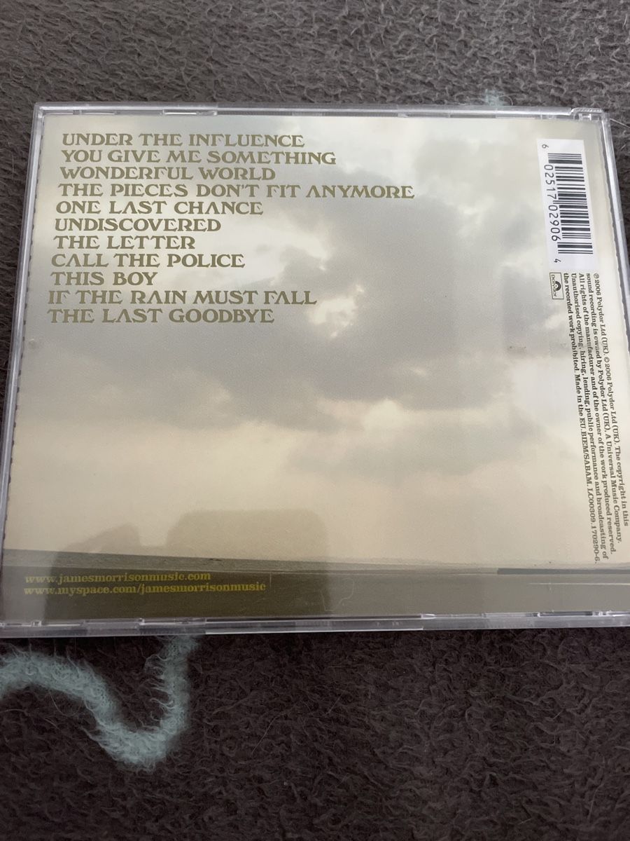 CD: CD James Morrison Undiscovered – Usato da Unterkulm venduto da son_fcs2 1