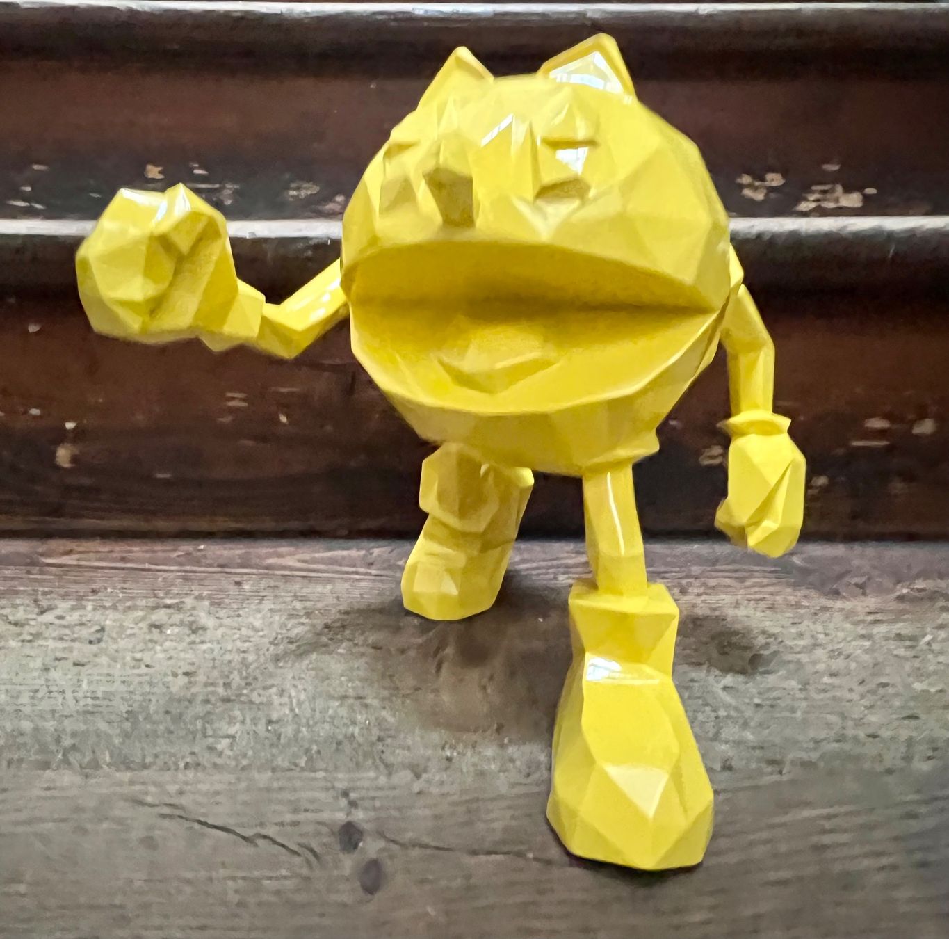 Statuette: Pac Man jaune Richard Orlinski numéroté – Nuovo e nell'imballaggio originale da Aubonne venduto da 7team