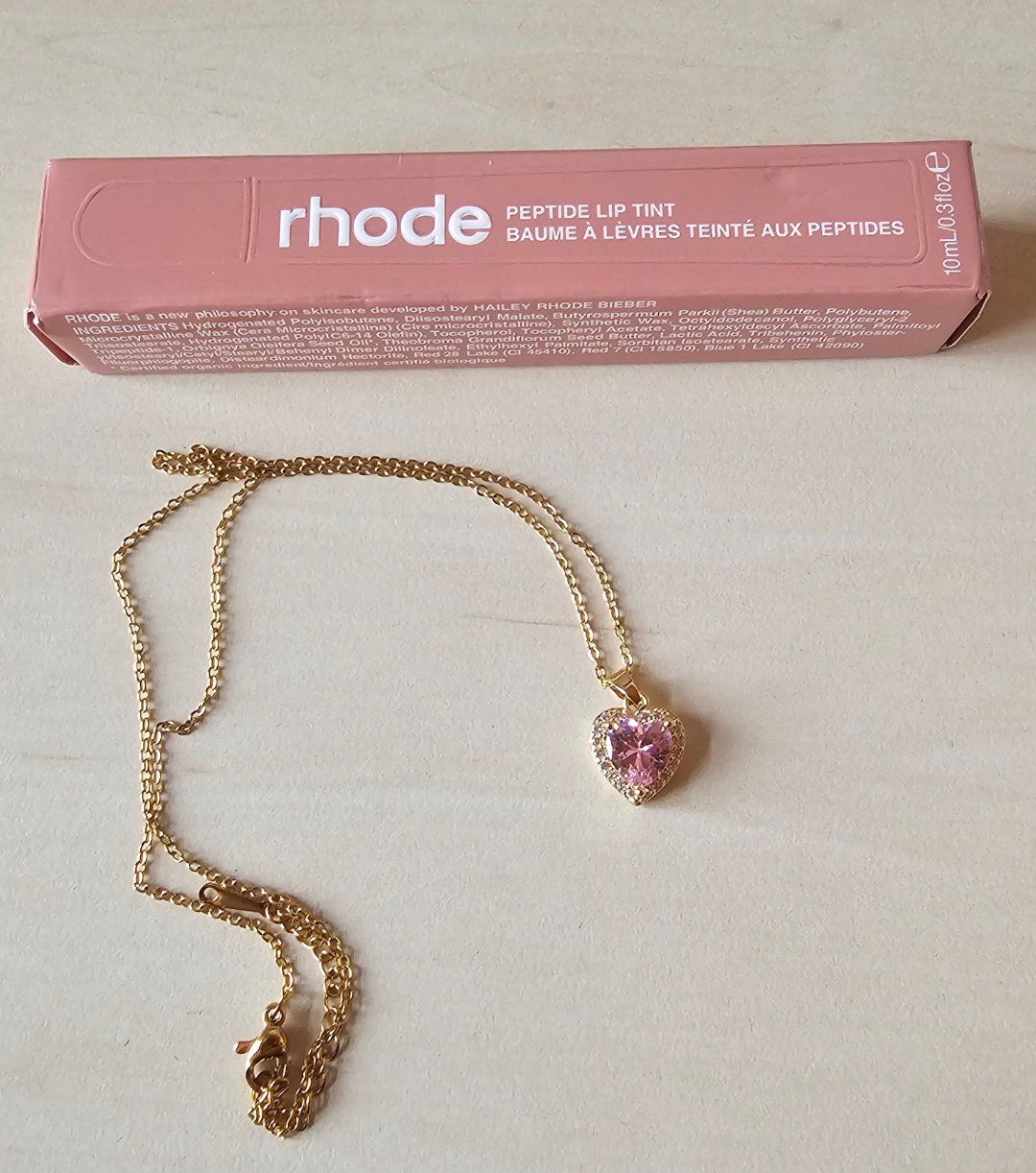 Make-up: Rhode Lip Tint (1×) und 1 Modeschmuck – Nuovo (secondo la descrizione) da Balterswil venduto da Dikdik1992