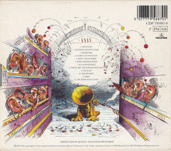 CDs: CD Queen - Innuendo (1991, limited) – Gebraucht aus Möriken AG von mineralia 1