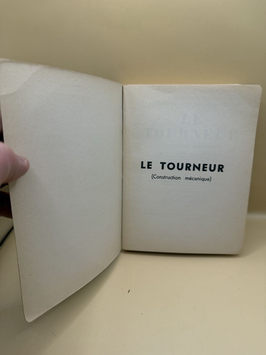 Libri: Le Tourneur - Construction mécanique - Eyrolles 1967 – Usato da Genève venduto da sho_67qj 3