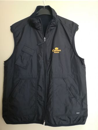 Jacke Veste OhneArm Corona Extra Harvest Bier Werbung Gilet