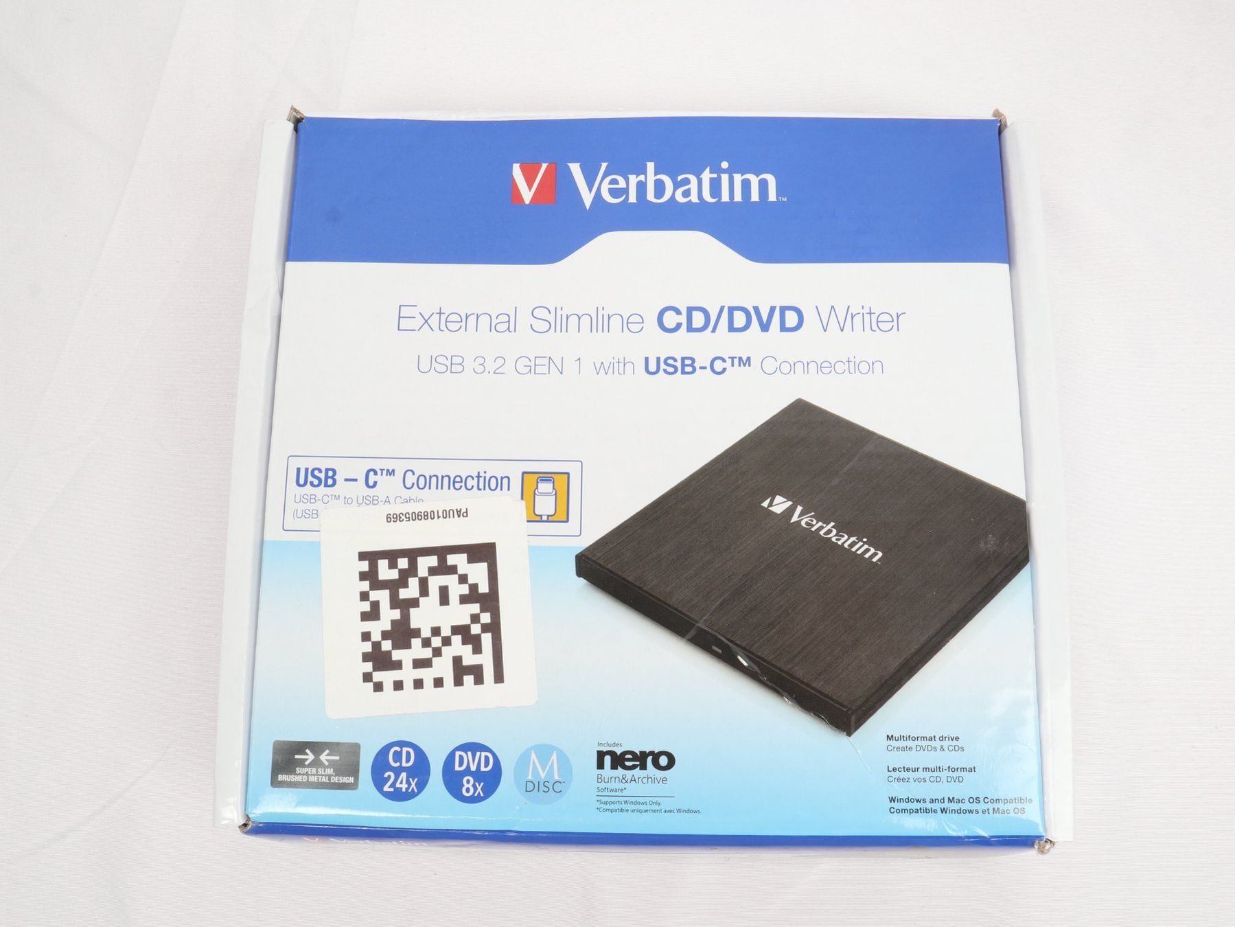 Verbatim Enregistreurs: VERBATIM External Slimline CD/DVD Brenner – D'occasion à Steinen par Restwert_Steinen 3