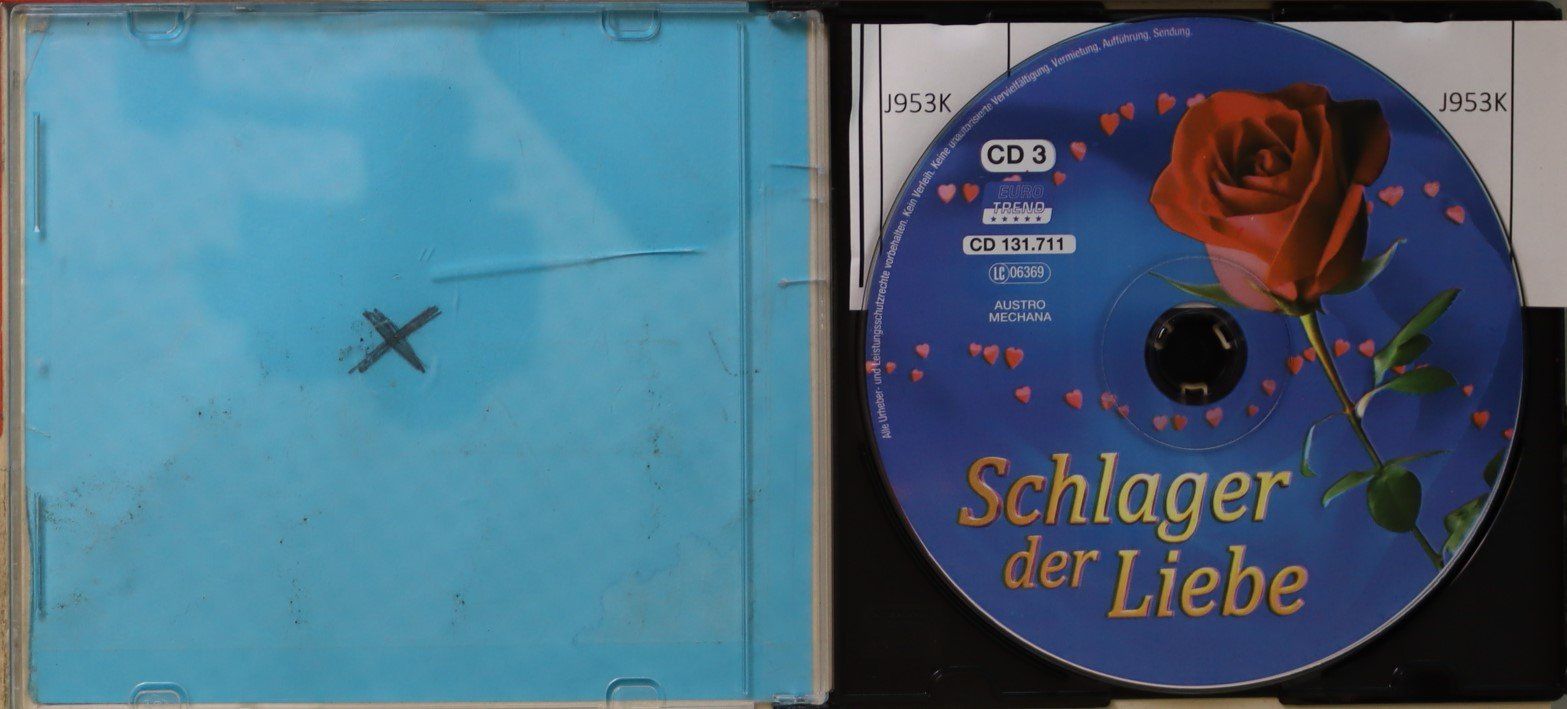 CD: Schlager der Liebe – Usato da Luzern venduto da CONTENTI 1