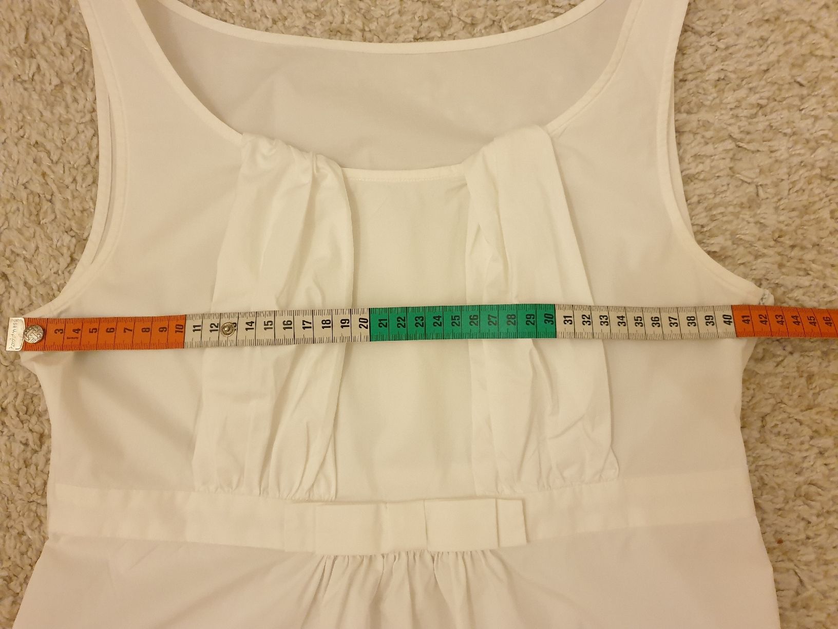 Kleider: Robe d'été, S, blanche, comme neuve, coton – Neu (gemäss Beschreibung) aus Neuchâtel von Verenas12 5