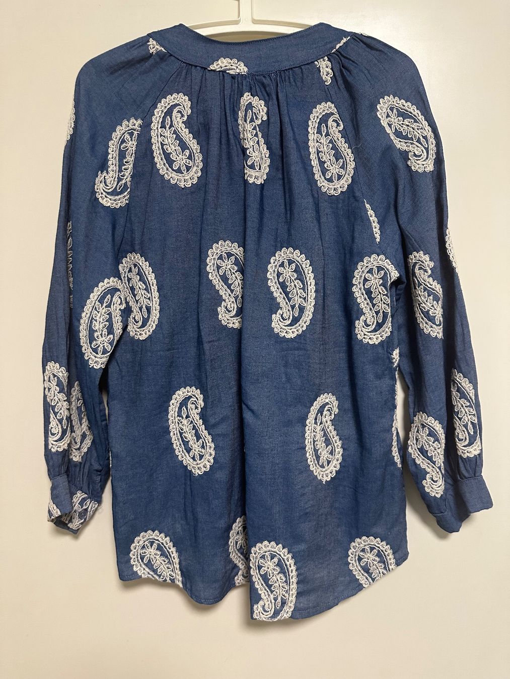 Camicette: Blaue Bluse für Damen Gr M – Nuovo (secondo la descrizione) da Basel venduto da iulia_haul 1