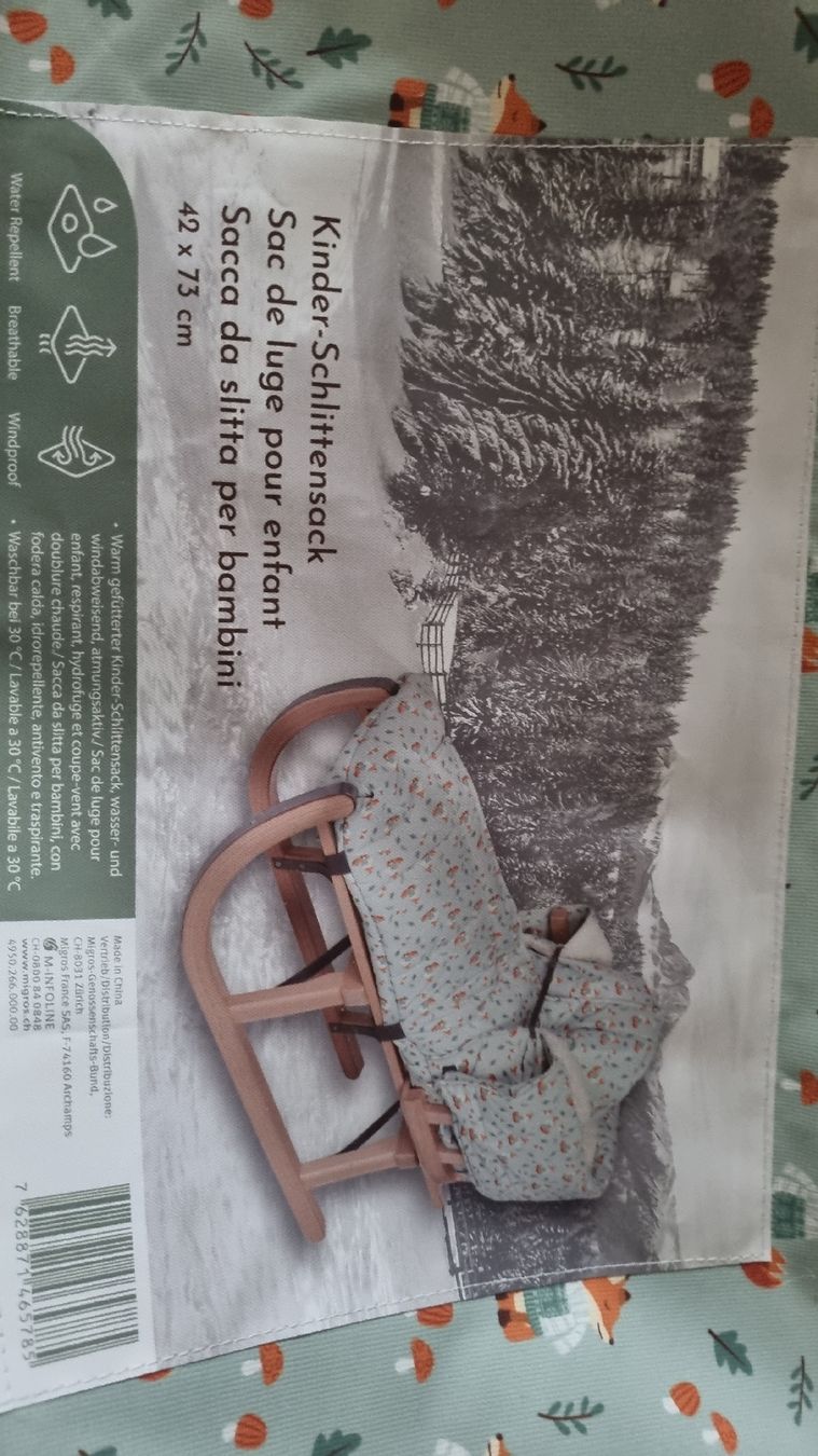 Schlafsäcke: Kinder Schlittensack – Neu und originalverpackt aus Zollikofen von ditle64 3