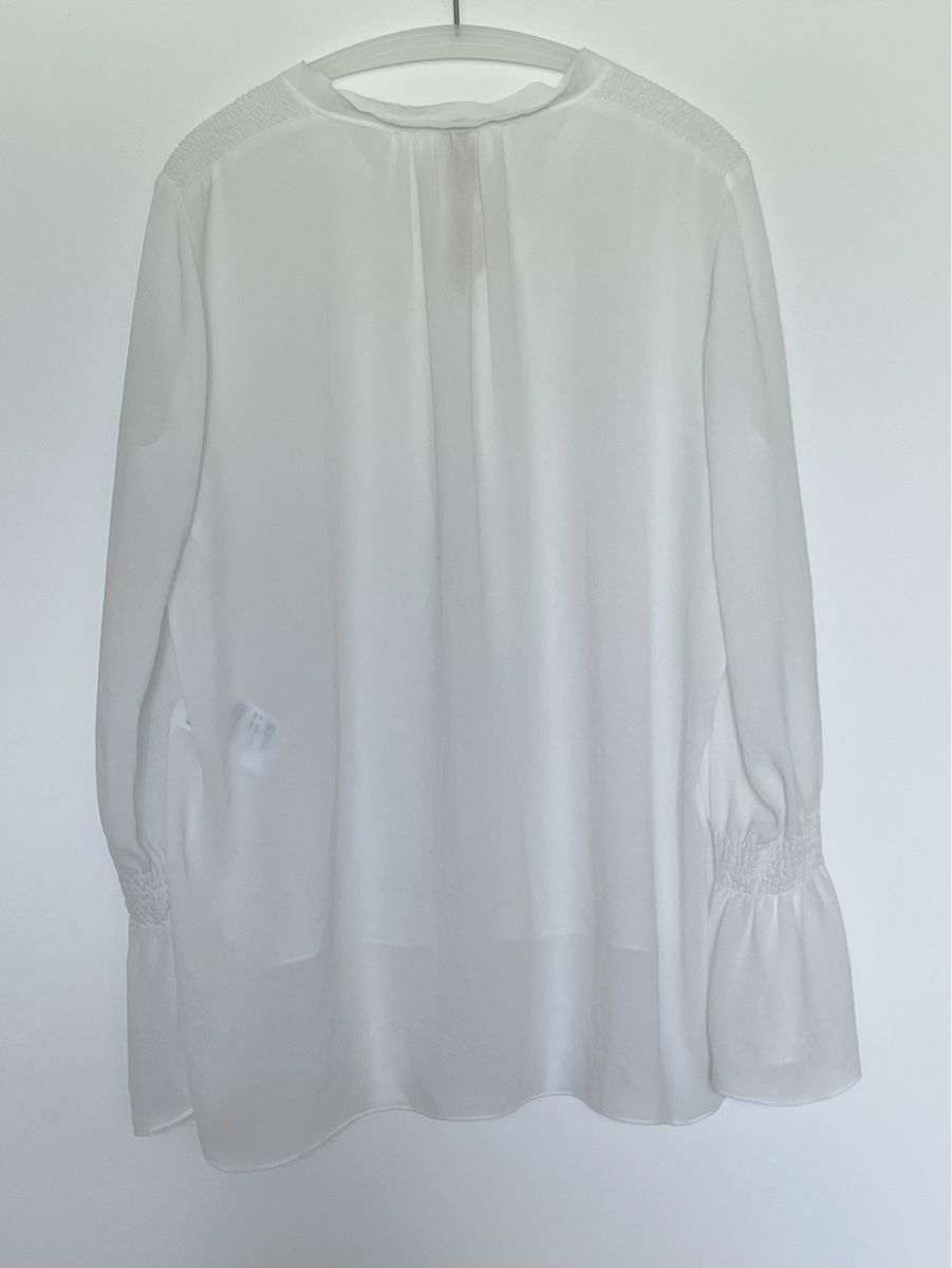 Marc Cain Blusen: Weisse Bluse von MARC CAIN, Gr. N3, neu – Neu (gemäss Beschreibung) aus Liestal von userin1000 4