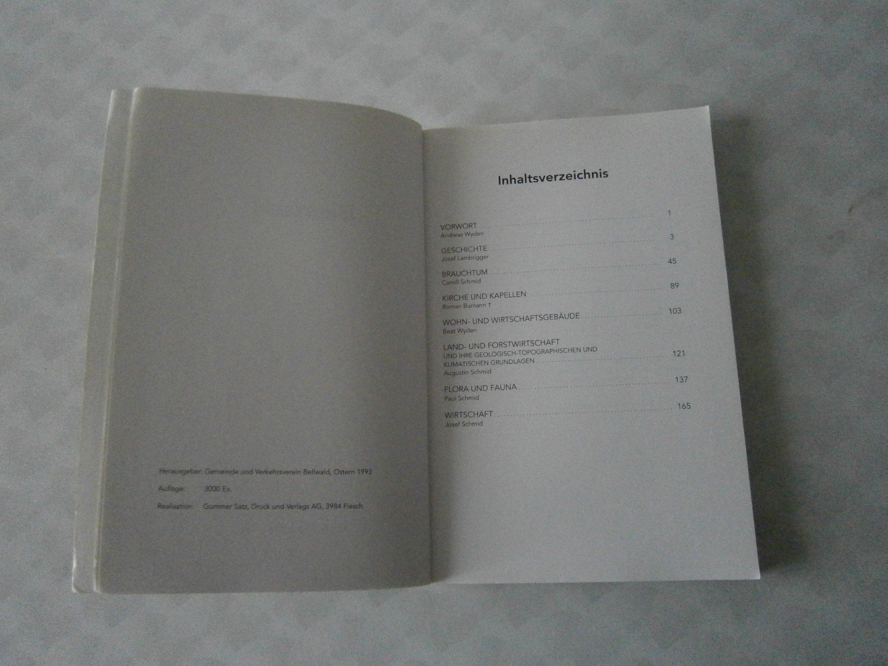 Libri: Buch von Bellwald – Usato da Schwarzenburg venduto da lore09 1