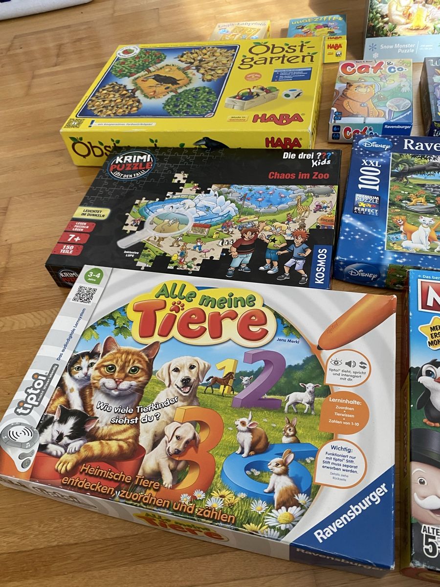 Giochi: 11 Spiele und Puzzle – Usato da Oberrohrdorf venduto da Herzog01 3