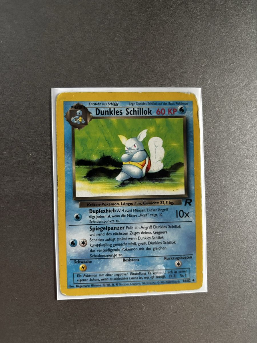 Pokémon Carte collezionabili: Dunkles Schilok - Pokemon Karte, Team Rocket – Usato da Bern venduto da Murphy2204
