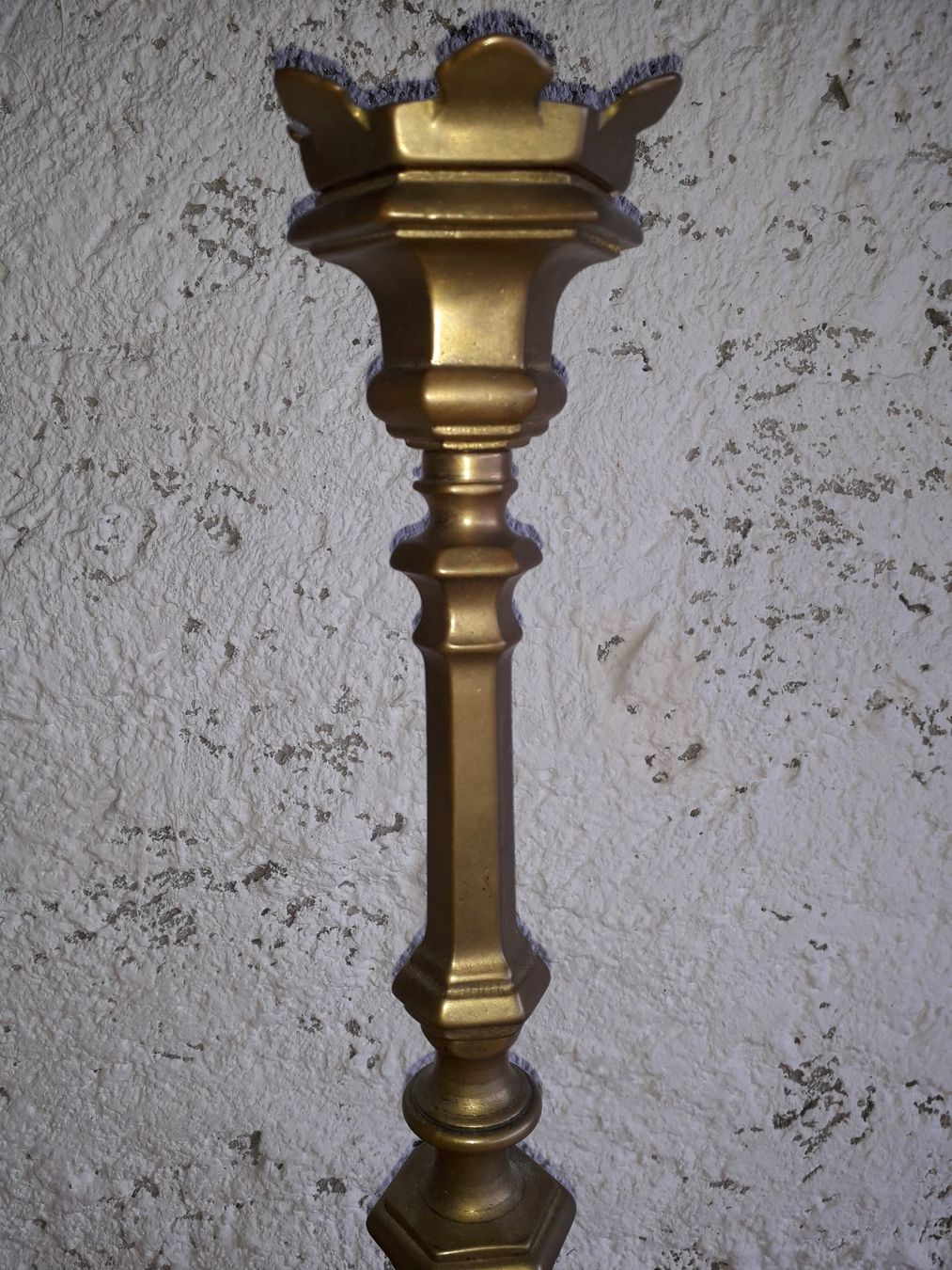 Portacandele: Antiker Kerzenständer  aus Messing - Altar Leuchter – Usato da Aeschi b. Spiez venduto da BAO 4