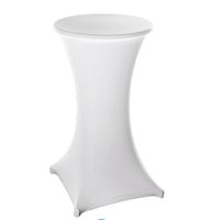 neue Stehtisch-Husse, ø 700 mm, weiss