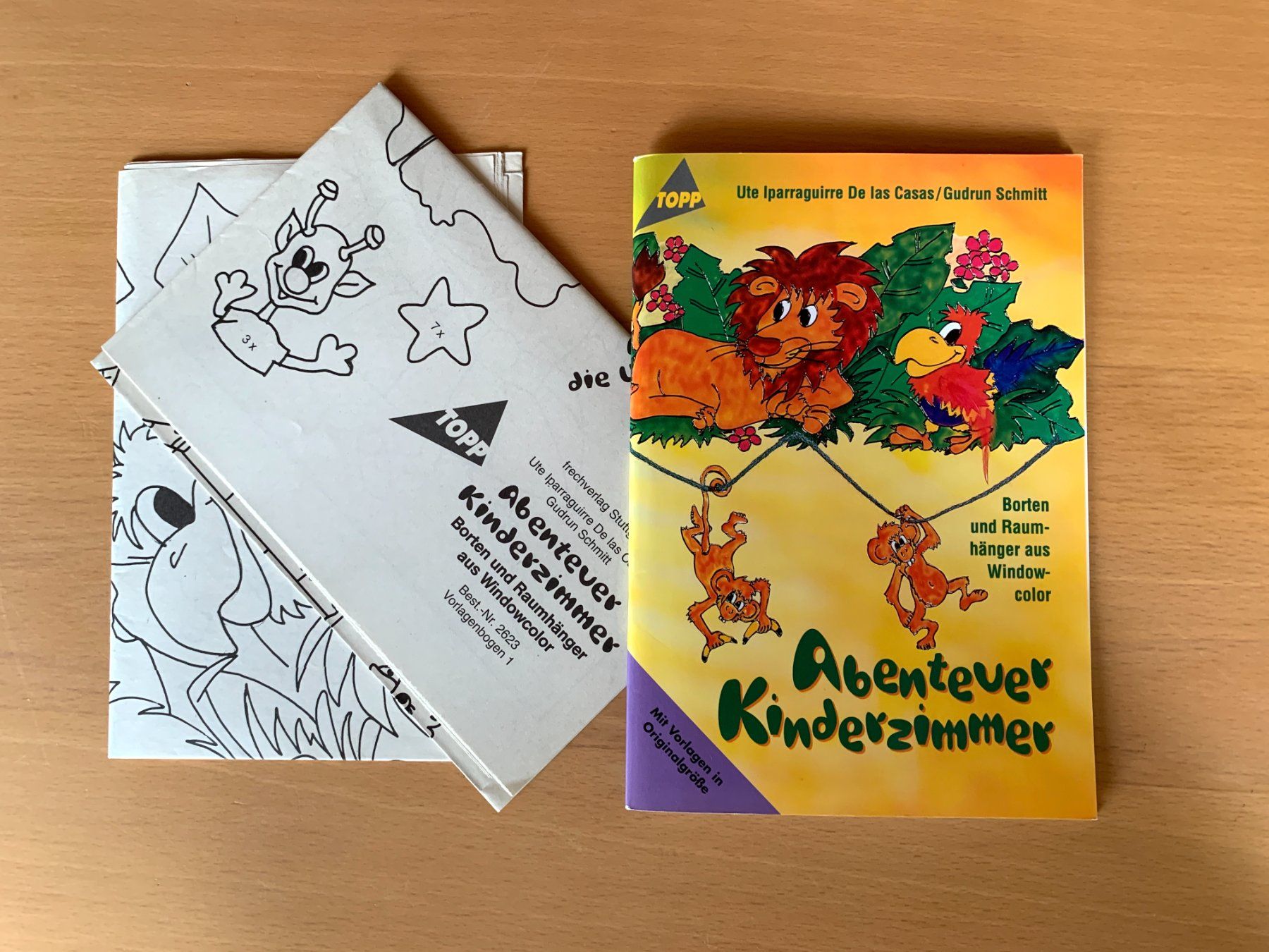 Libri: Bastelbuch Abenteuer Kinderzimmer Windowcolor – Usato da Rickenbach BL venduto da Morlog 1