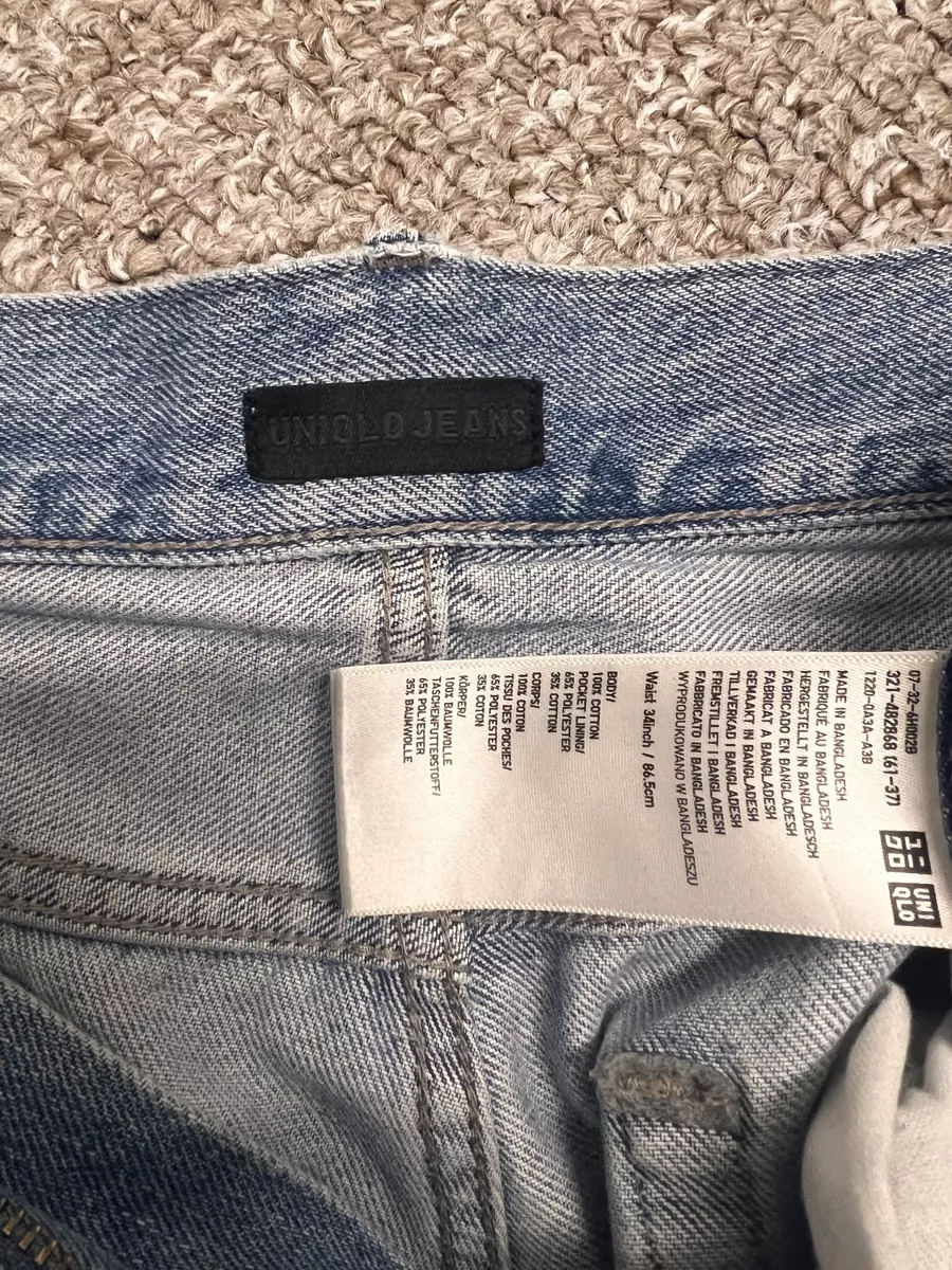 Jeans: Uniqlo Jeans hellblau – Usato da Berg am Irchel venduto da MrRanger15 1