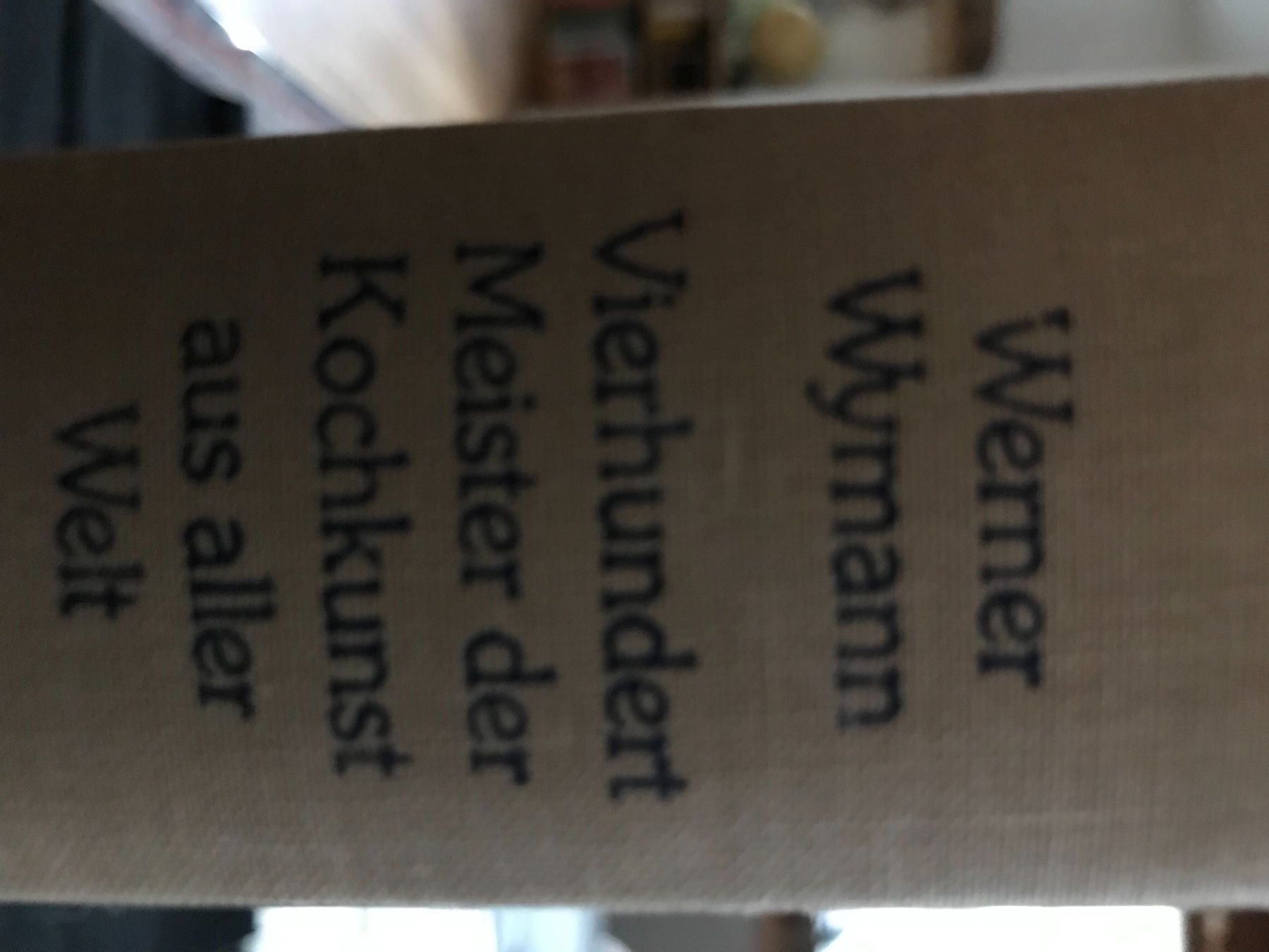 Libri: Werner Wymann Kochkunst – Usato da Davos Platz venduto da butzele13 1