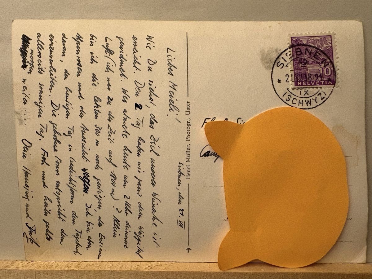Cartoline postali: AK von Stausee Wäggithal – Usato da Rümlang venduto da Brieftaube1 1