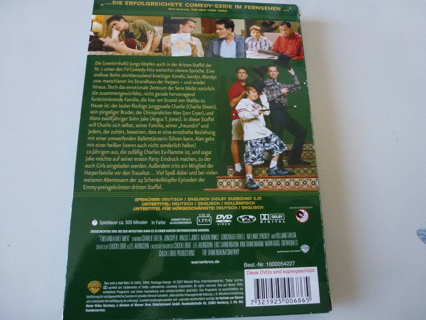 Tutti i DVDs: Two and a half men - Staffel 3 (4 DVDs) – Usato da Bern venduto da Frebo 1
