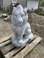 Löwen Gartenfiguren, Portallöwen